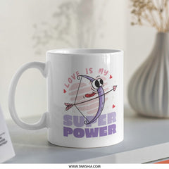 Love Is My Super Power Mug product