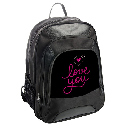Love You Backpack, Heart Backpack, Valentine Gift, Cute Backpack, Stylish Backpack, Love Backpack, Heart Design Backpack - Tawshia