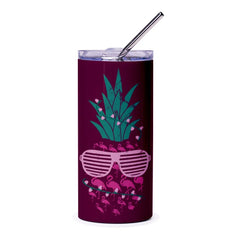 Tropical Sunglasses Pineapple Flamingo Tumbler product type