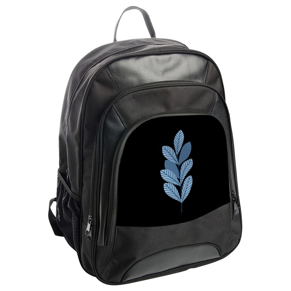 Leaf Branch Backpack, Botanical Backpack, Floral Design Backpack, Stylish Backpack, Nature Inspired Backpack - Tawshia