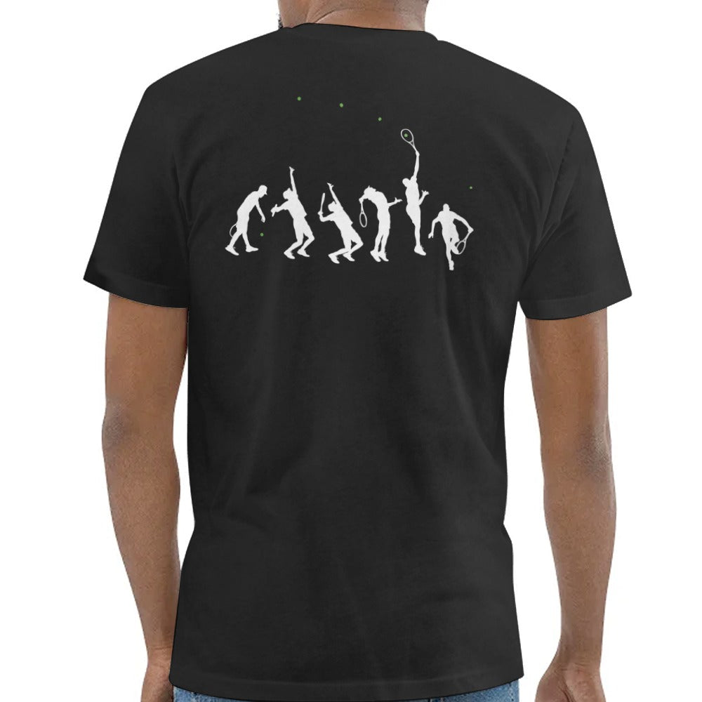 Evolution of Tennis Cool Graphic Tee Shirt product