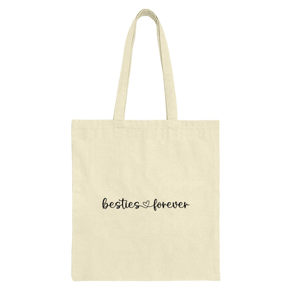 Besties Forever Tote Bag, Friendship Tote, Cute Best Friend Gift, Girl Gang Bag, Bridesmaid Gift, Bachelorette Party Favor - Tawshia