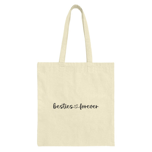 Besties Forever Tote Bag, Friendship Tote, Cute Best Friend Gift, Girl Gang Bag, Bridesmaid Gift, Bachelorette Party Favor - Tawshia