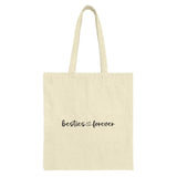 Besties Forever Tote Bag, Friendship Tote, Cute Best Friend Gift, Girl Gang Bag, Bridesmaid Gift, Bachelorette Party Favor - Tawshia
