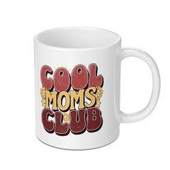 Cool Moms Club Retro Flower Design Mug product type