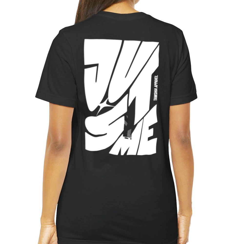 Just Me Design Printed on Casual T-shirt product