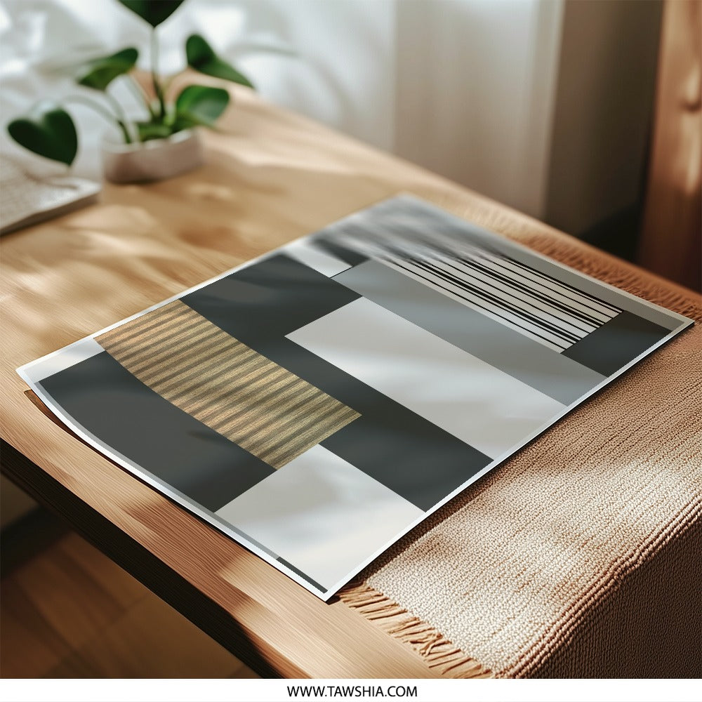 Abstract Photographic Print, Modern Art Decor, Geometric Wall Art, Minimalist Design, Home Decor Photo Print, Unique Gift Idea - Tawshia