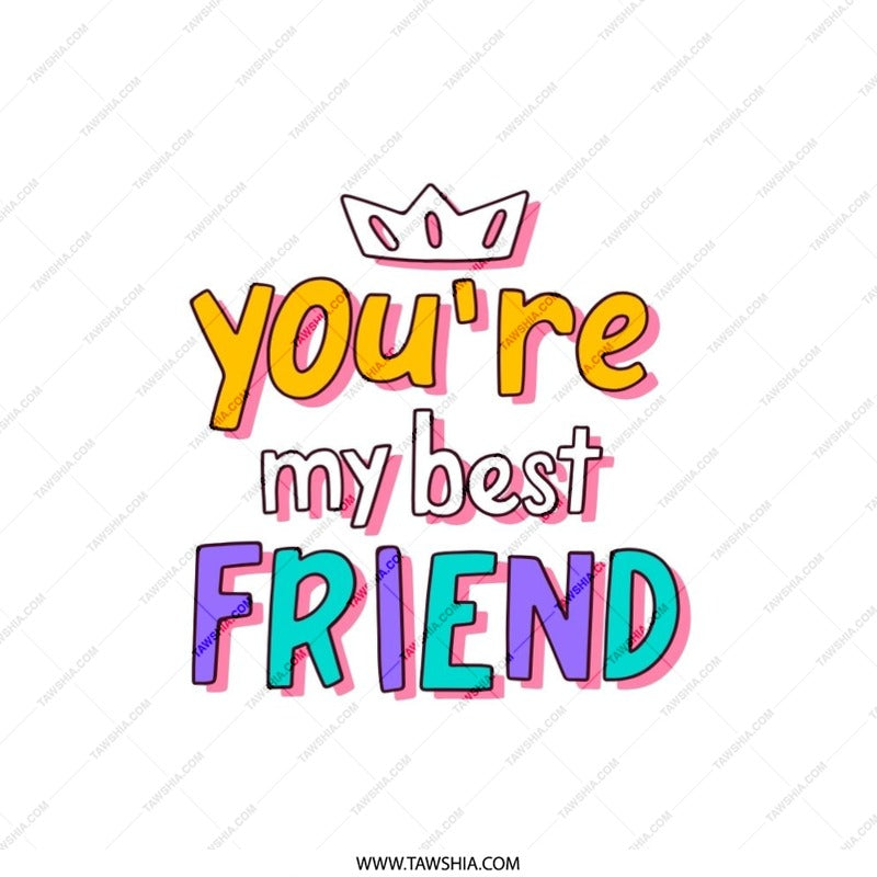 Best Friend Pillow Gift, Friendship Pillow, Bestie Decor, Best Friend Ever, Decorative Pillow, Cute Throw Pillow, BFF Gift - Tawshia