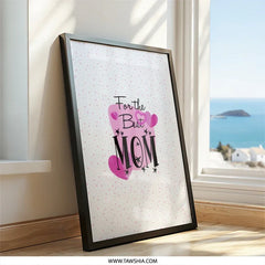 Best Mom Wall Art, Mother's Day Gift, Gift for Mom, Heart Wall Decor, Modern Wall Art, Unique Home Decor, Mom Appreciation Gift - Tawshia