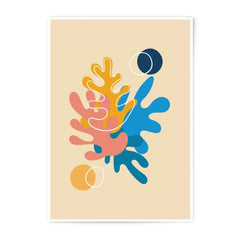 Abstract Shapes Photographic Print, Minimalist Art Print, Contemporary Wall Decor, Modern Art Print, Matisse Inspired Art, Home Decor Gift - Tawshia