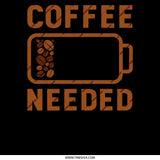 Coffee Needed Funny Energy Boost Graphic product