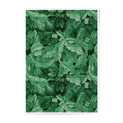 Lush Green Leaves Photographic Print, Botanical Art, Nature Decor, Wall Art Print, Home Decor, Greenery Artwork, Trendy Wall Decor - Tawshia