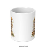 Cozy Fall Reading Nook Mug, Autumn Book Lover Gift, Pumpkin Spice Season Mug, Home Decor Mug, Library Mug, Relaxing Scene Coffee Mug - Tawshia