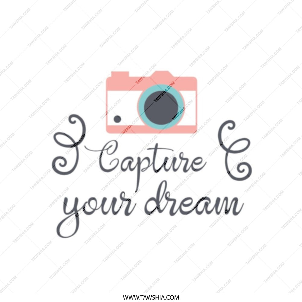Capture Your Dream Tote Bag, Camera Bag, Photographer Gift, Trendy Tote Bag, Stylish Bag, Casual Bag, Shopping Bag - Tawshia