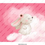 Bunny Backpack, Cute Rabbit Backpack, Kawaii Backpack, Animal Backpack, Kids Backpack, Cloud Backpack, Pink Backpack - Tawshia