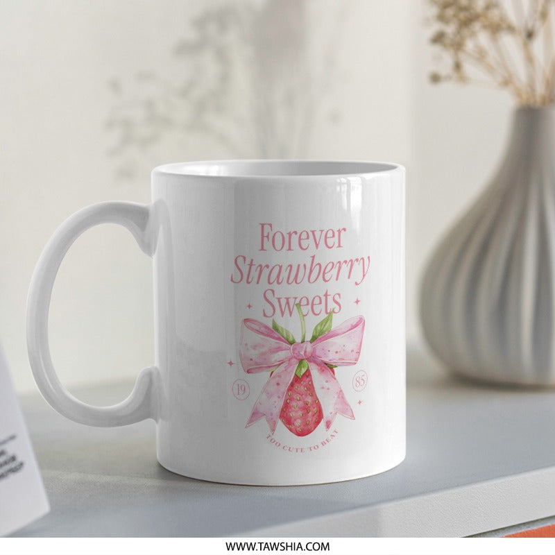 Forever Strawberry Sweets Mug Cute Gift product