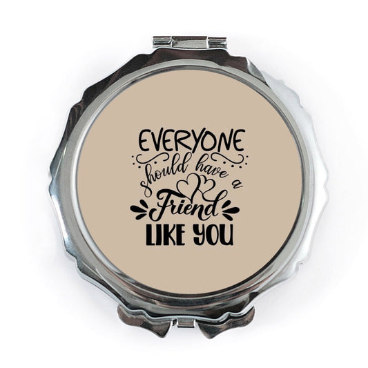 Best Friend Pocket Mirror, Gift for Friend, Friend Like You Compact Mirror, Friendship Gift, Special Friend Mirror, Thank You Gift - Tawshia