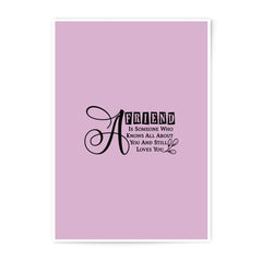 Friend Quote Photographic Prints, Friendship Wall Art, Love You Still Decor, Typography Art, Best Friend Gift, Inspirational Art - Tawshia