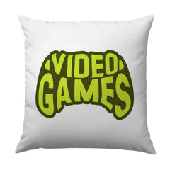 Video Games Pillow, Gaming Decor, Gamer Gift, Cool Pillows, Fun Accent Pillow, Home Decor Pillows - Tawshia