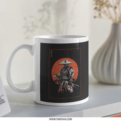 Samurai Warrior Design Ceramic Mug product