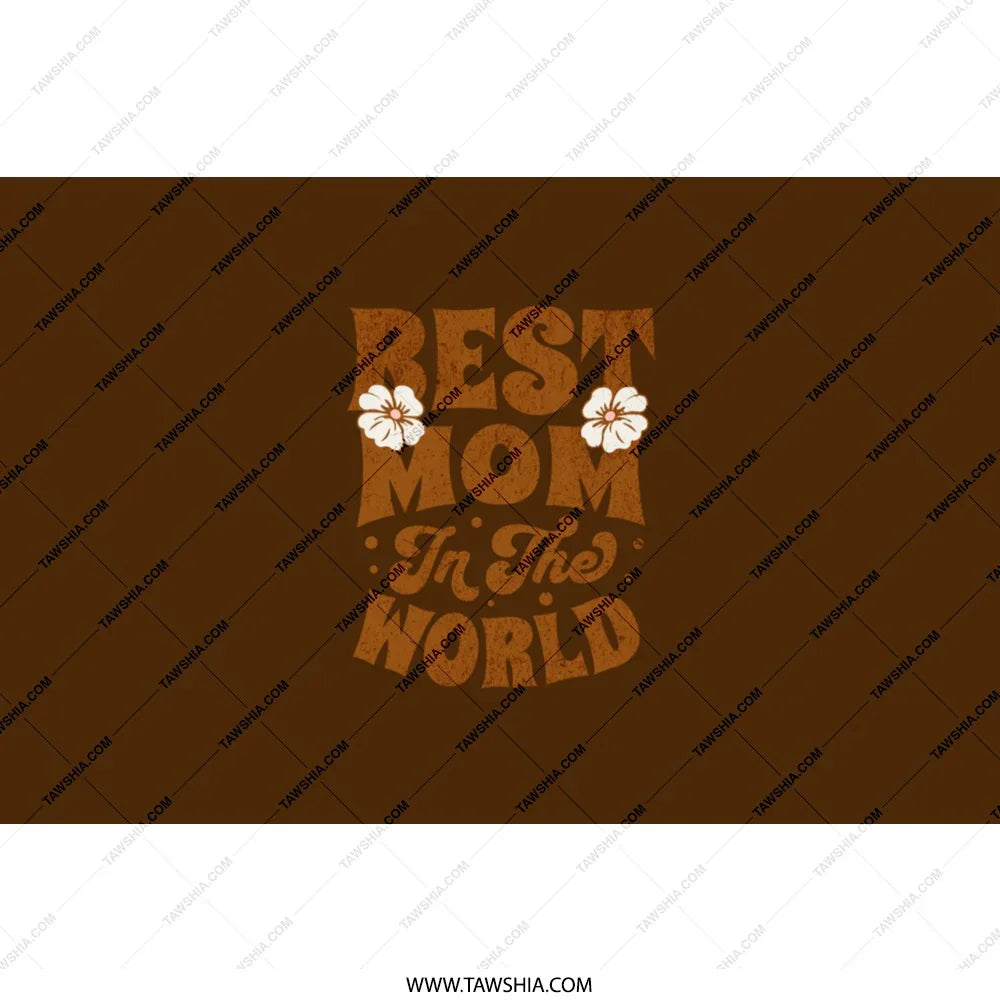 Best Mom In The World Floral Design product