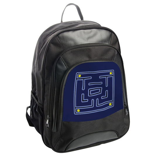 Maze Design BackPack, Trendy Backpack, Stylish Backpack, Modern BackPack, Fun BackPack, Gift For Gamers, Gift For Students - Tawshia