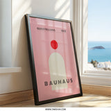 Bauhaus Ausstellung 1919 Wall Art, Modernist Print, Geometric Poster, Exhibition Decor, Minimalist Art, Home Decor - Tawshia