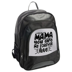 Mama Forever Love Backpack, Mom Appreciation Backpack, Stylish Everyday Backpack, Gift for Mom, Mother's Day Present, Unique Backpack - Tawshia