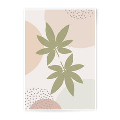 Abstract Leaves Photographic Print, Botanical Wall Art, Modern Home Decor, Minimalist Art Print, Leaf Art, Nature Art, Housewarming Gift - Tawshia