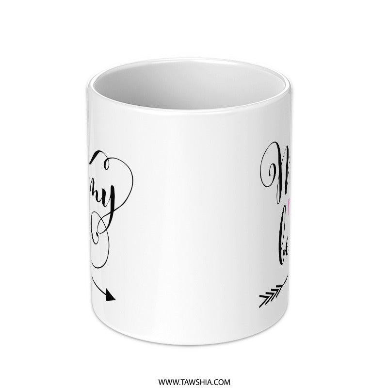 Mommy Is My Bestie Mug, Mothers Day Gift Idea, Mom Mug, Mom Coffee Mug, Best Mom Ever Mug, Gift for Mom, Birthday Gift for Mom - Tawshia