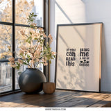 Funny Coffee Lover Wall Art, Bring Me Coffee Print, Caffeine Addict Poster, Home Decor Gift, Coffee Quote Wall Decor - Tawshia