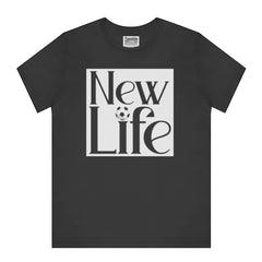 New Life Soccer Design Casual Short Sleeve Shirt product