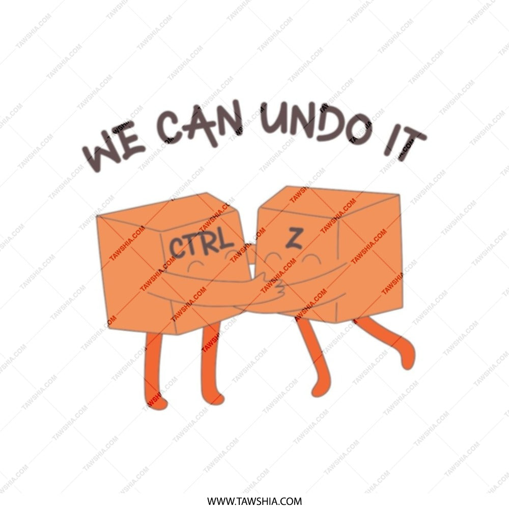 Undo It Tote Bag, Ctrl Z Design, Cute Computer Keys, Funny Geek Gift, Gift For Programmer, Coder Bag, Trendy Tote Bag, Everyday Bag - Tawshia