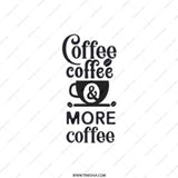 Coffee Lover Pocket Mirror, Caffeine Addict Gift, Coffee Quote Compact Mirror, Funny Coffee Saying, More Coffee Pocket Mirror - Tawshia