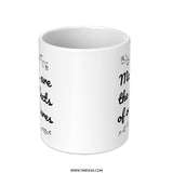 Mothers Are Architects Mug, Inspirational Quote Gift, Mother's Day Present, Floral Accents, Unique Mom Gift Idea, Coffee Lover Mug - Tawshia
