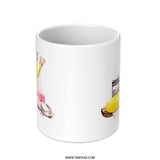Spa Day Mug, Watercolor Art Mug, Self Care Mug, Pamper Mug, Beauty Mug, Unique Mug, Gift for Her, Relaxing Mug, Artistic Mug SKU: MG10004198 - Tawshia
