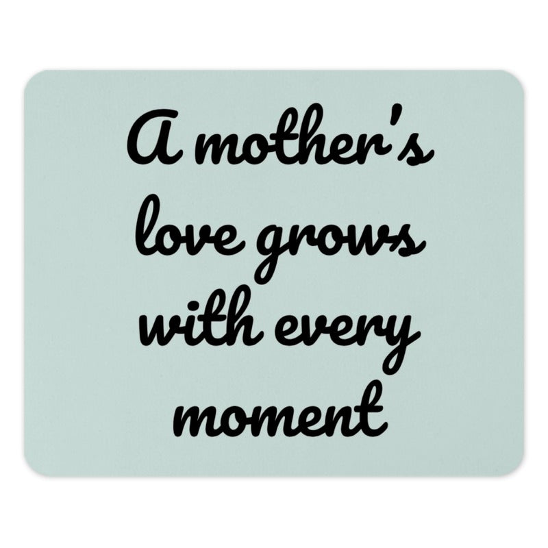 A Mothers Love Mouse Pad, Mom Gift, Mothers Day Gift, Mom Mousepad, Love Quote, Cute Mom Gift, Office Desk, Mother Gift Idea - Tawshia