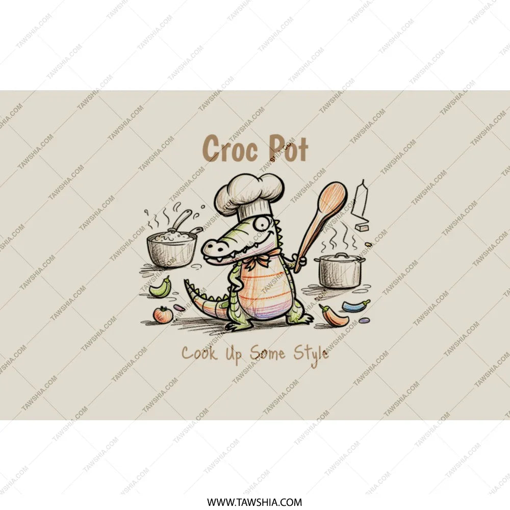 Croc Pot Cook Up Some Style Kitchen Decor product type