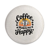 Coffee Makes Me Happy Pinback, Caffeine Lover Gift, Retro Coffee Mug, Coffee Addict Button, Funny Coffee Pin, Coffee Bean Pinback - Tawshia