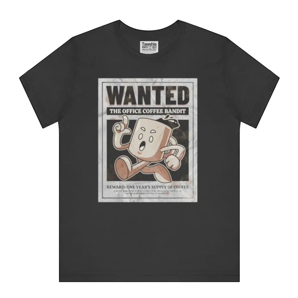 Wanted The Office Coffee Bandit T shirt product type