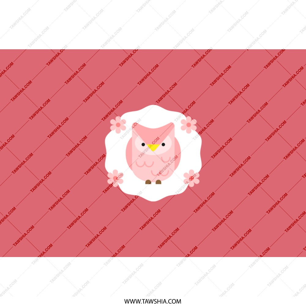 Pink Owl Tumbler, Cute Animal Tumbler, Gift for Owl Lovers, Floral Design Tumbler, Unique Drinkware, Everyday Tumbler - Tawshia