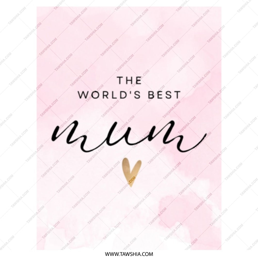 Best Mum Tote Bag, Mothers Day Gift, World's Best Mum Present, Gift For Mum, Mom Gift, Mother's Day Tote Bag, Unique Gift Ideas - Tawshia