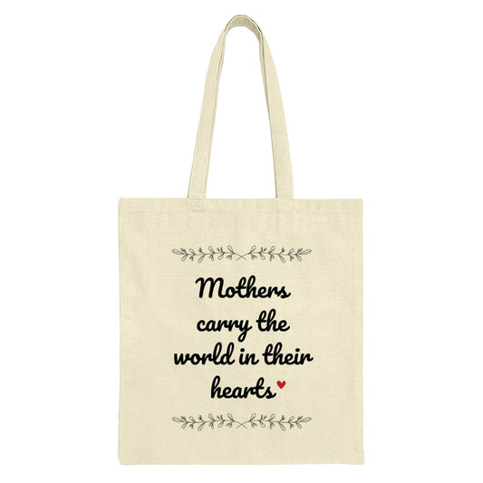 Mothers Carry World Heart Tote Bag, Mother's Day Gift, Mom Gift, Unique Tote Bag, Shopping Bag, Gift for Her, Mothers Day Tote - Tawshia