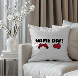 Game Day Pillow, Gamer Gift Idea, Controller Design, Console Art, Video Game Room Decor, Gaming Cushion, Gift for Gamers, Home Decor - Tawshia