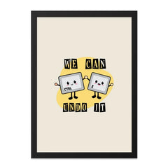 We Can Undo It Wall Art, Keyboard Keys Art, Funny Office Decor, Programmer Gift, Cute Computer Art, Geek Art Print, Nerdy Home Decor - Tawshia