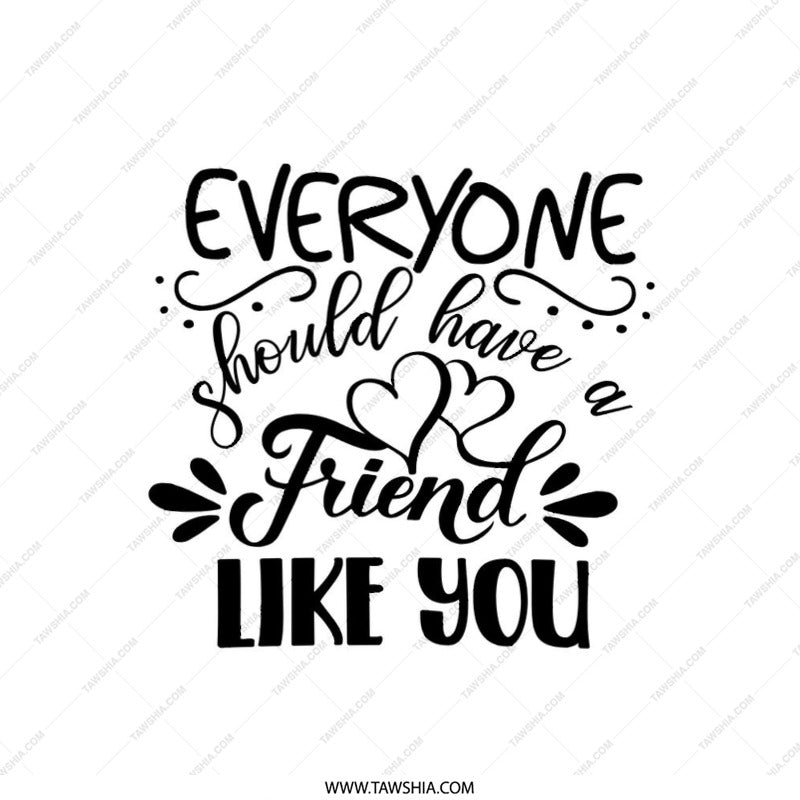Friend Like You Pillow, Gift for Friend, Friendship Throw Pillow, Decorative Pillow, Best Friend Gift, Quote Pillow, Home Decor - Tawshia