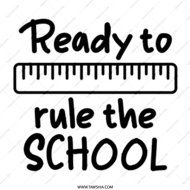 Ready to Rule the School Mug, Teacher Mug, Back to School Mug, Student Gift, Professor Mug, Educational Mug, School Themed Coffee Mug - Tawshia