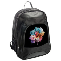 Floral Backpack, Colorful Flower Rucksack, Unique Backpack, Aesthetic Backpack, School Backpack, Travel Backpack, Gift For Her, Trendy - Tawshia