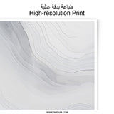 Abstract Grey Photographic Print, Modern Art Wall Decor, Minimalist Home Art, Neutral Tone Artwork, Contemporary Design, Office Decoration - Tawshia