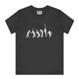 Evolution of Tennis Silhouette Graphic T-Shirt product
